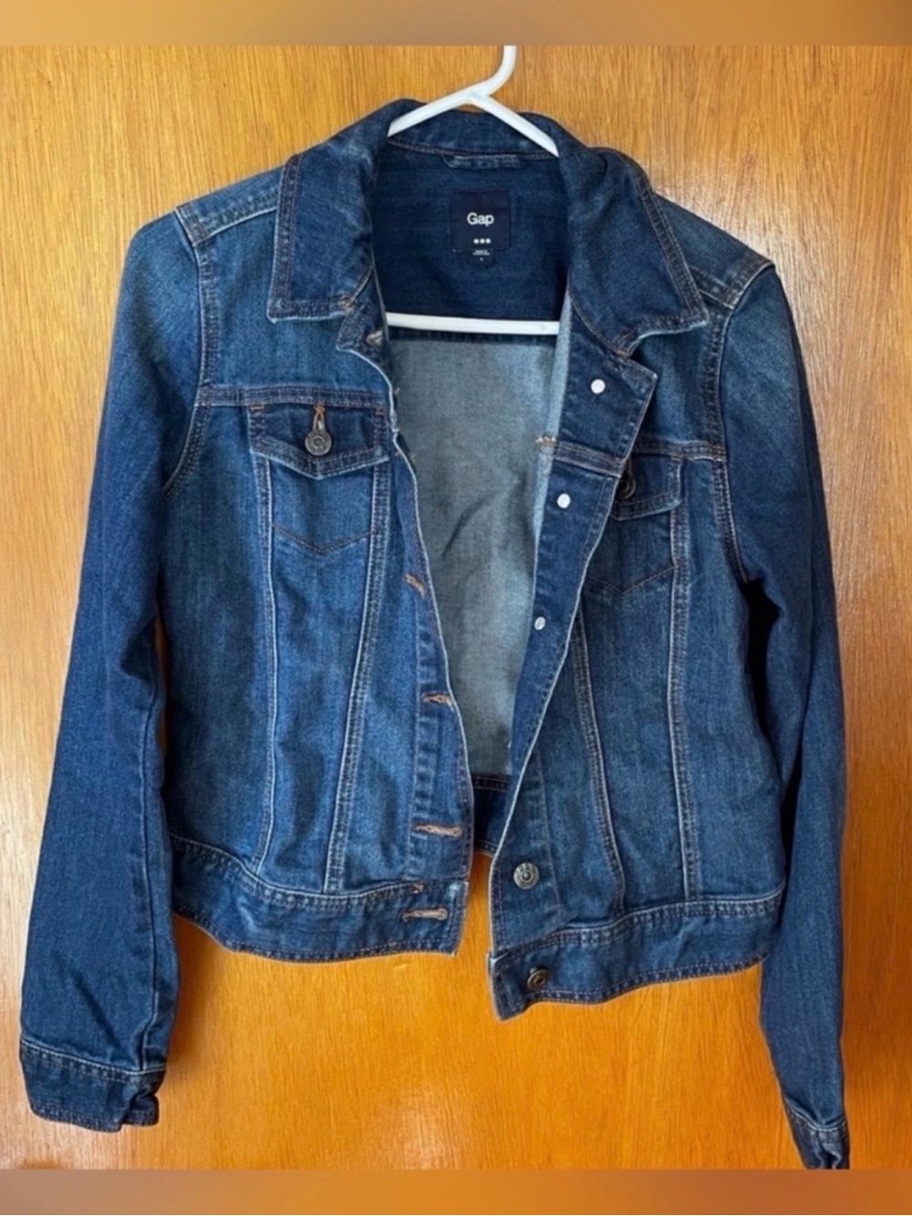 GAP Women's Dark Blue Denim Jacket